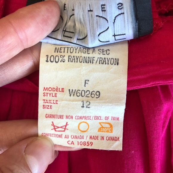 Host pick 🔥Vintage highwaist pink maxi skirt; 12P - Picture 10 of 11